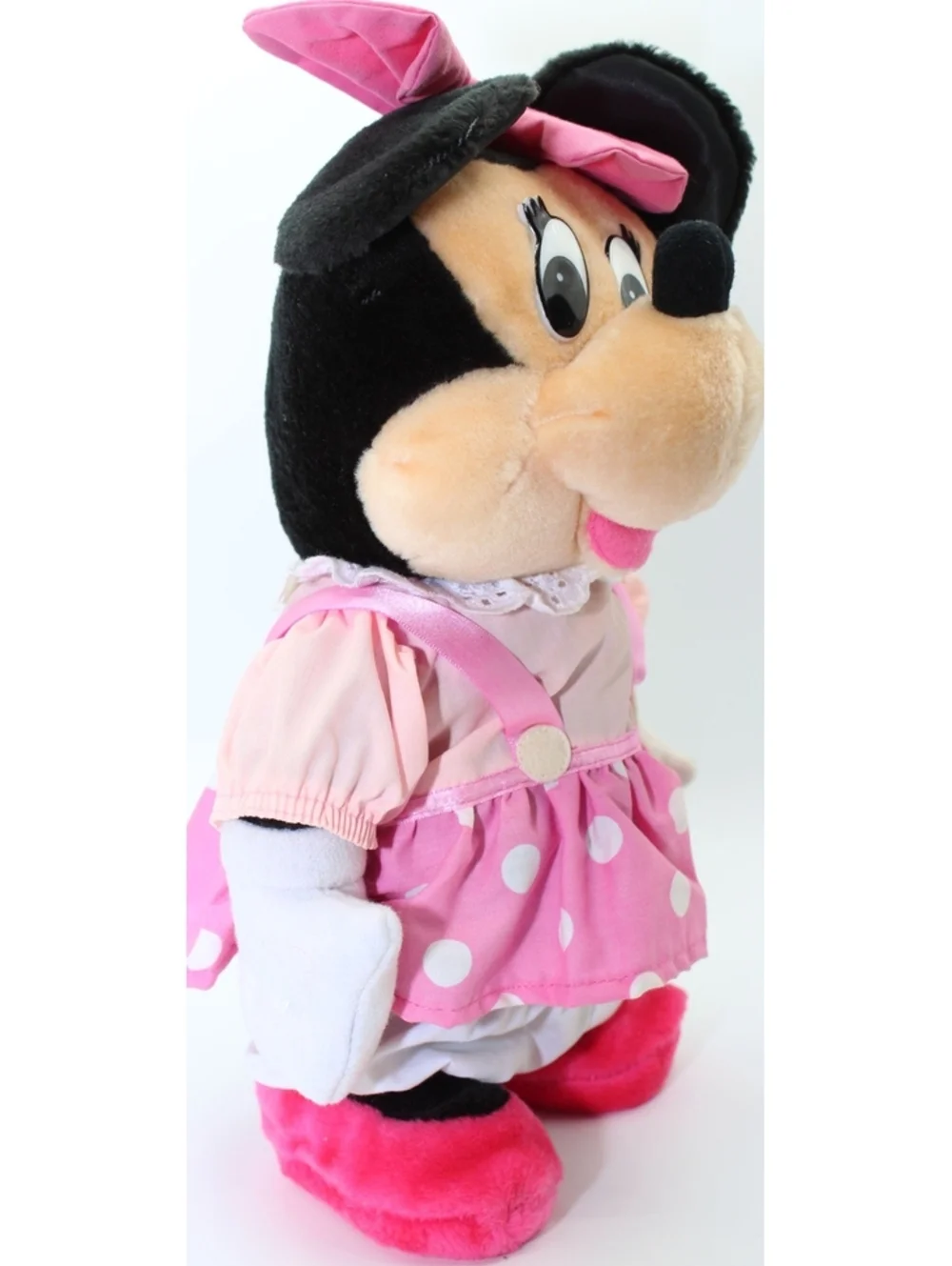 VTG Disney Talking Dancing Mickey & Minnie Mouse Combo Pack Stuff Toy Doll Lot 2